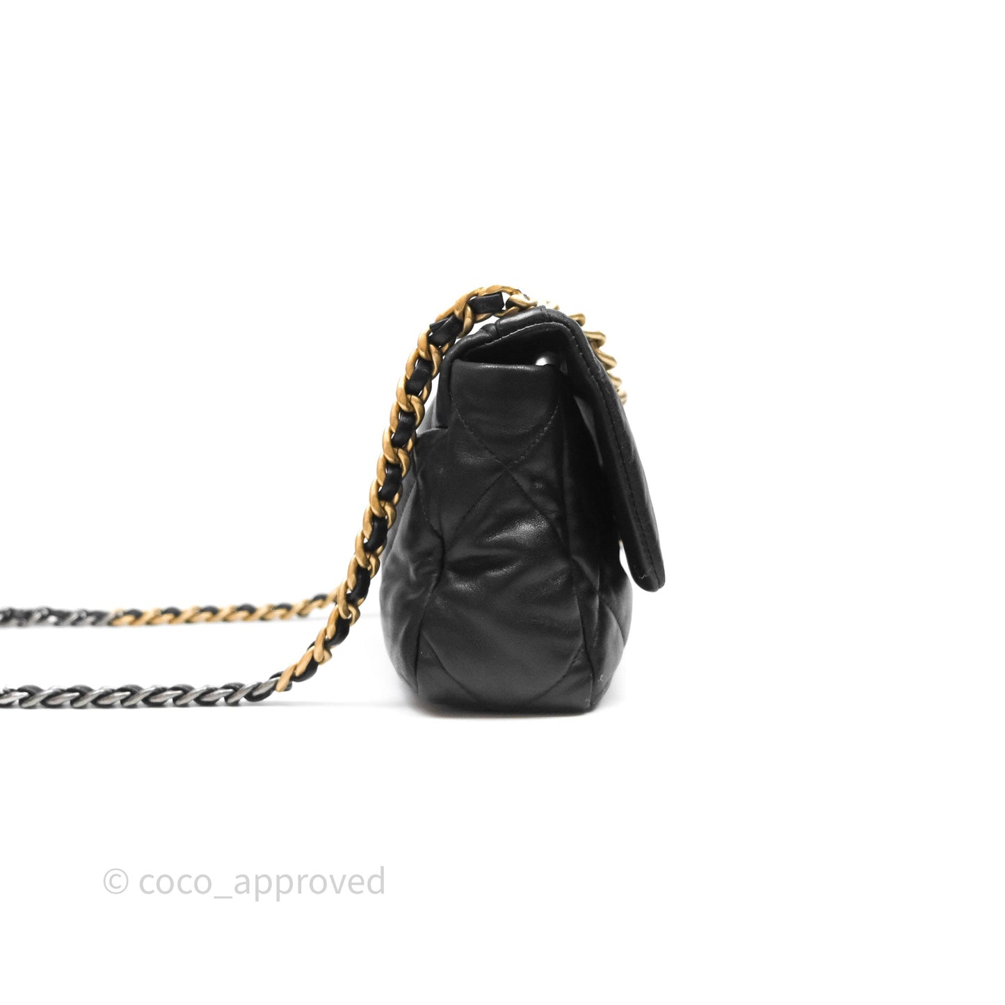 Chanel 19 Small Black Mixed Hardware