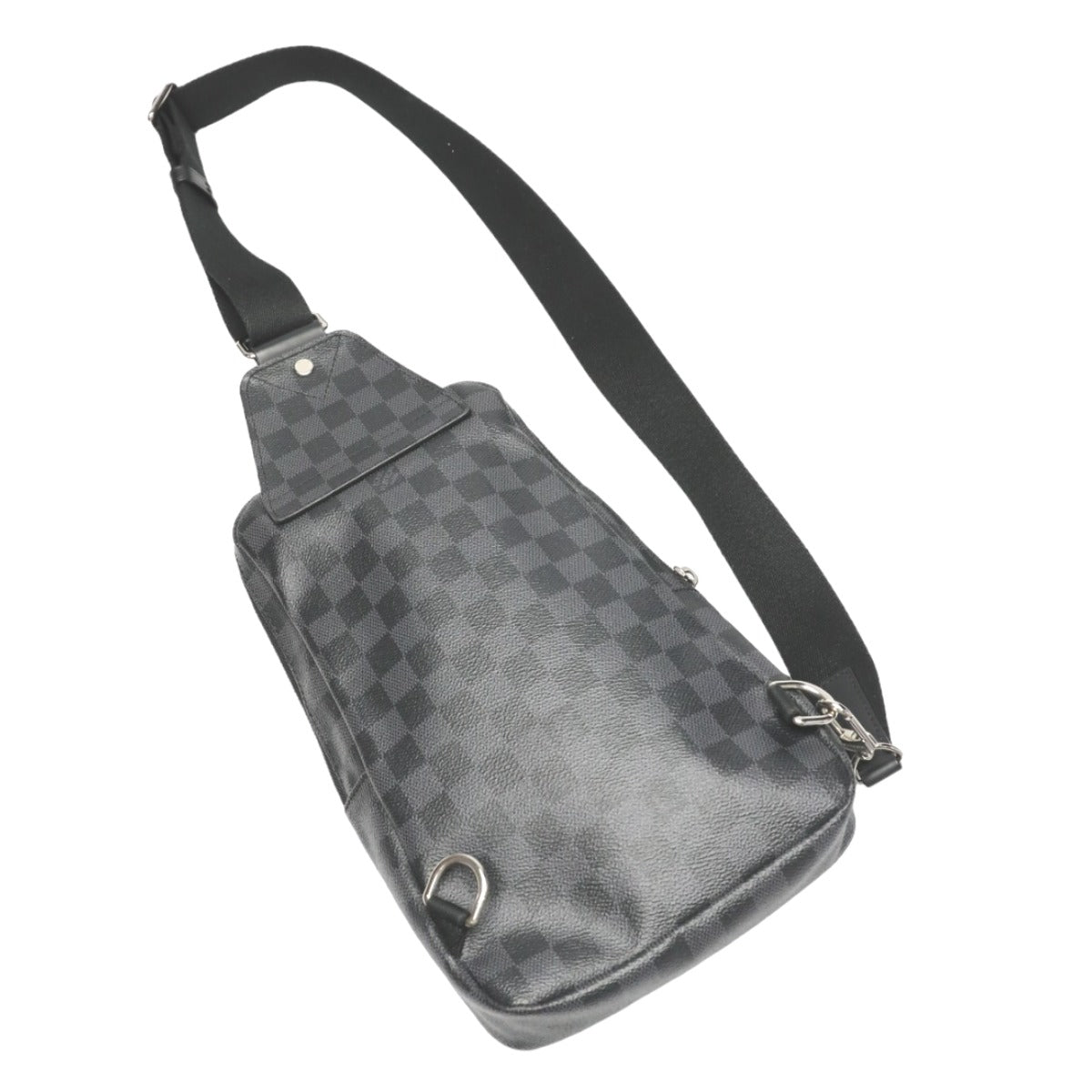 LOUIS VUITTON Shoulder Bag N41719 Damier Grafitto Canvas black Sling bag Graphite Avenir Sling Bag (old model) mens