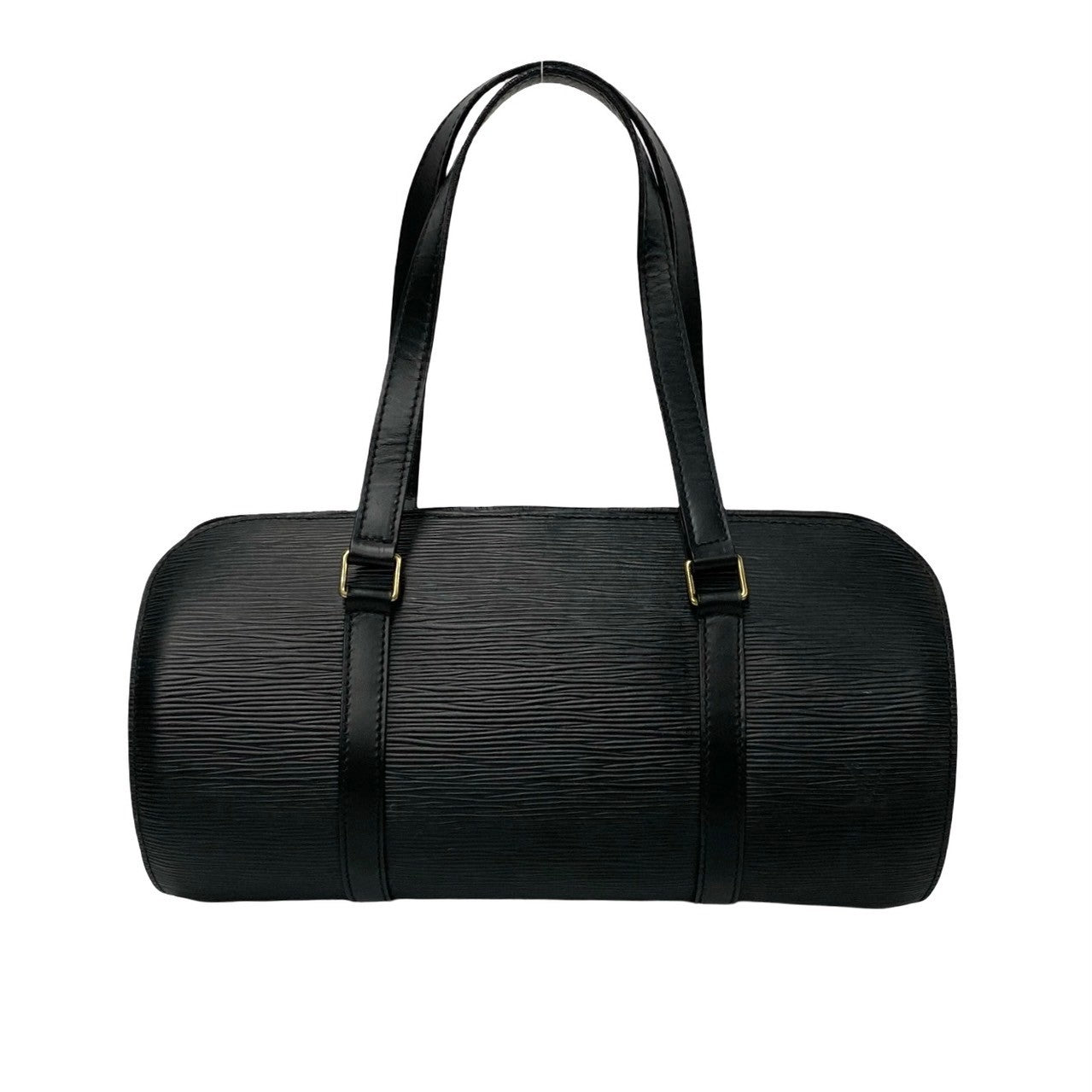 LOUIS VUITTON Handbag Epi Leather black Epi Suflo