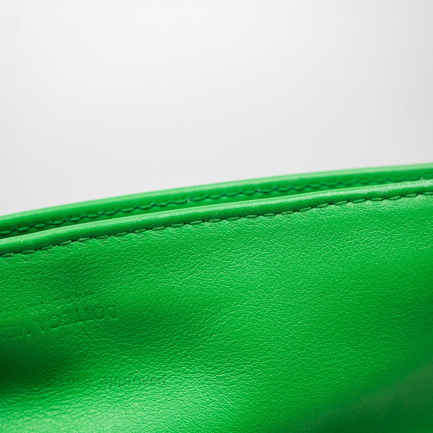 Bottega Veneta Mini Twist Knot Bag Green