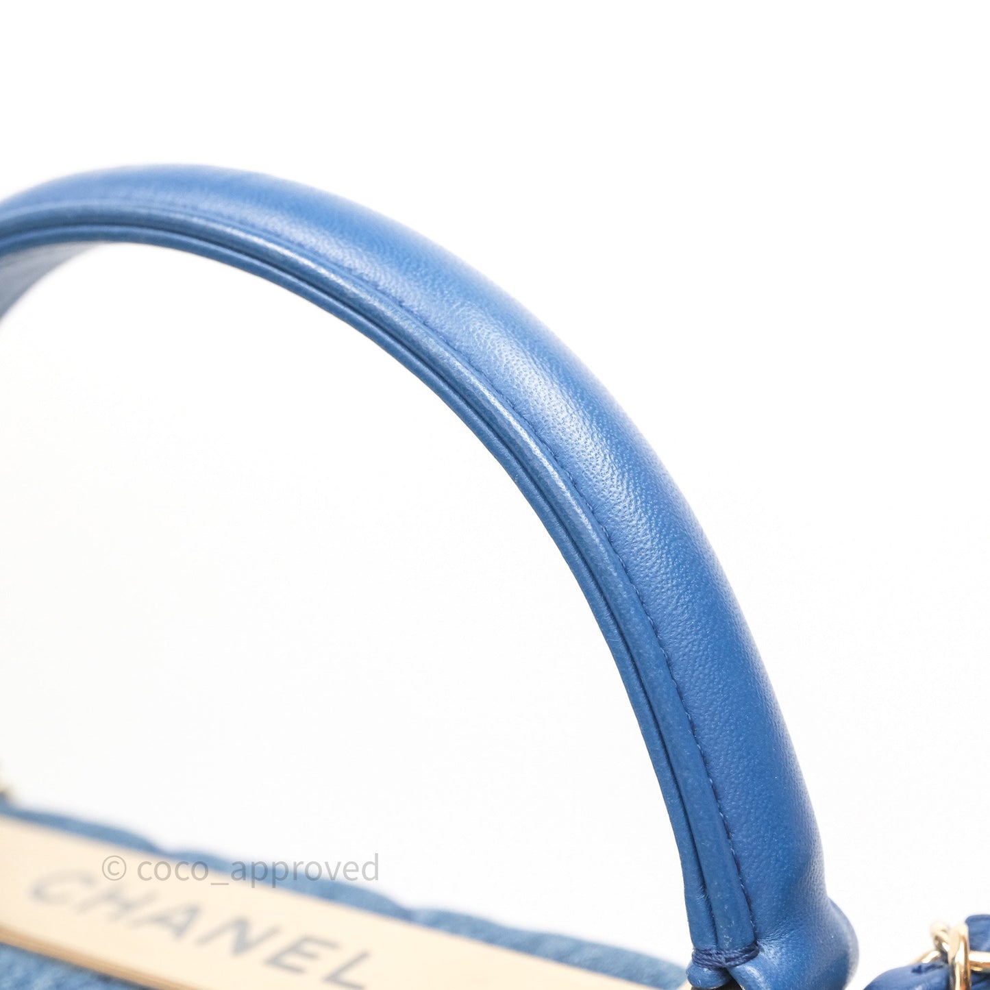 Chanel Small Trendy CC Denim Gold Hardware