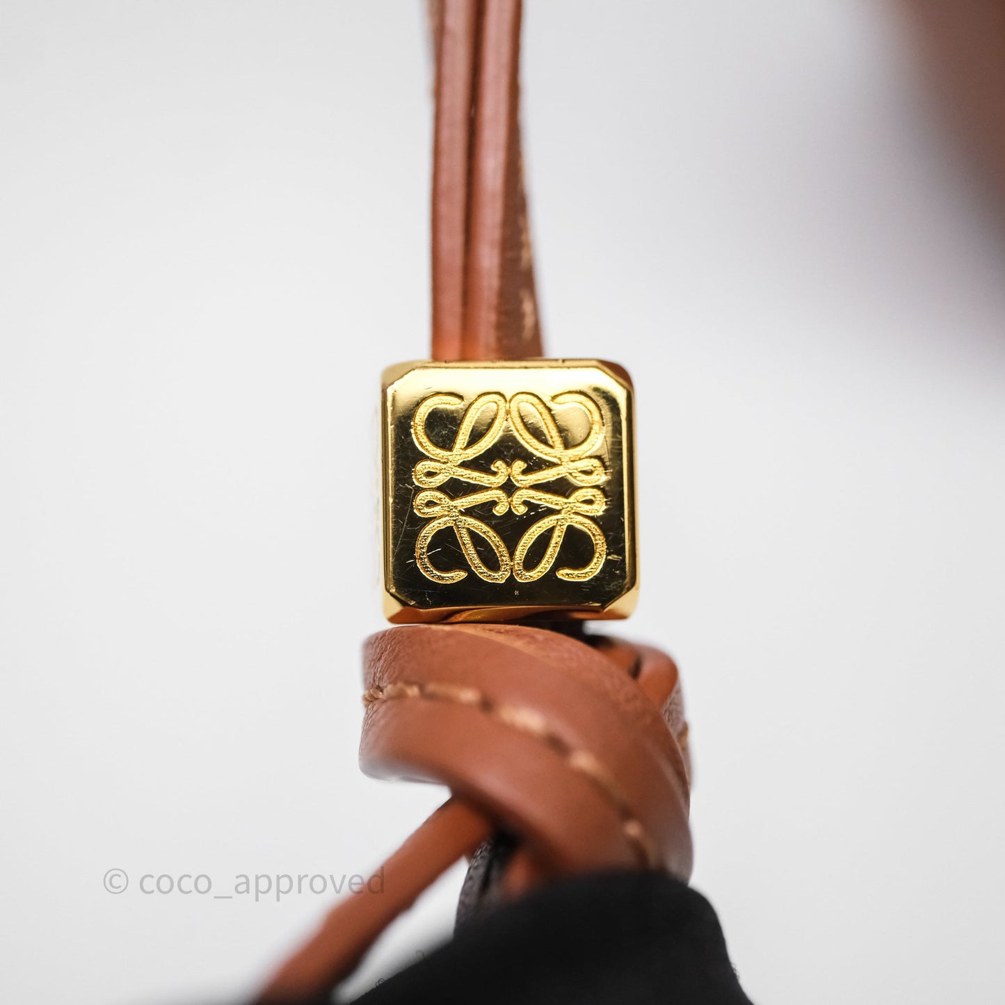 Loewe Mini Hammock Shoulder Bag Brown