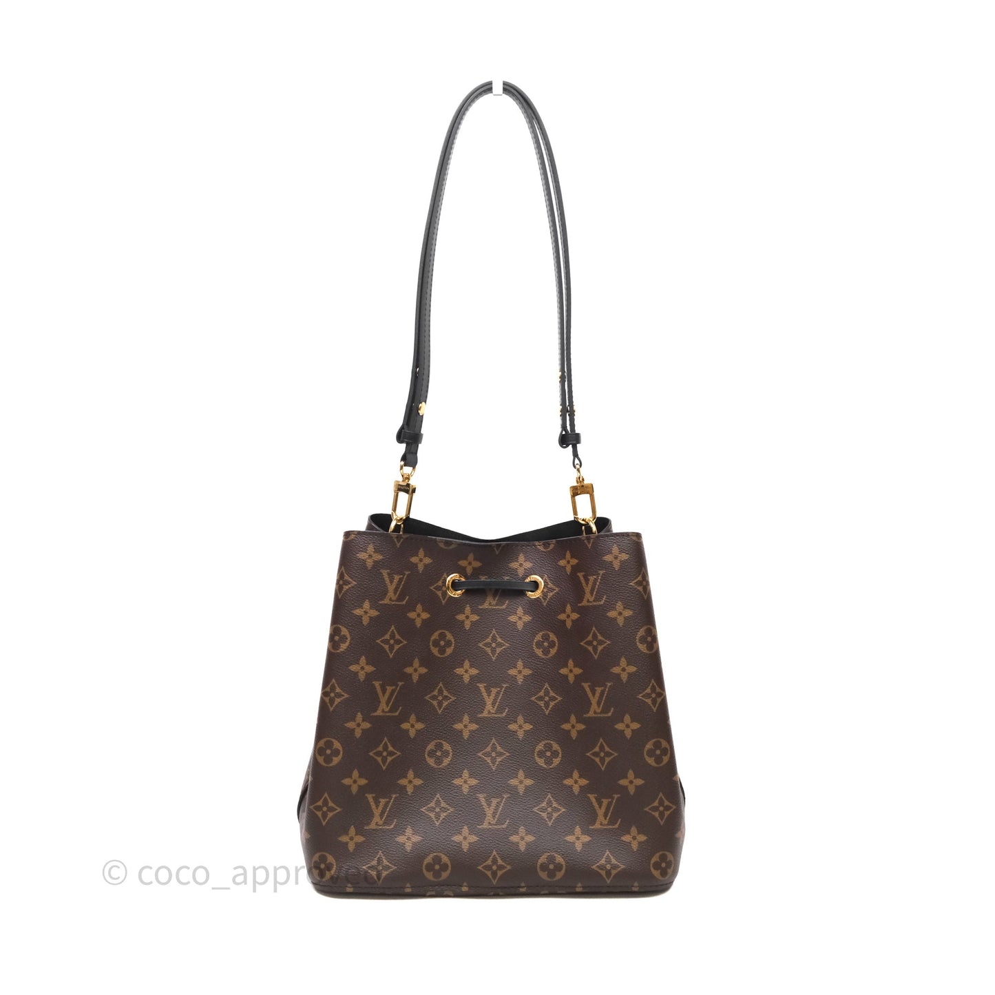 Louis Vuitton NéoNoé MM Black Monogram Canvas