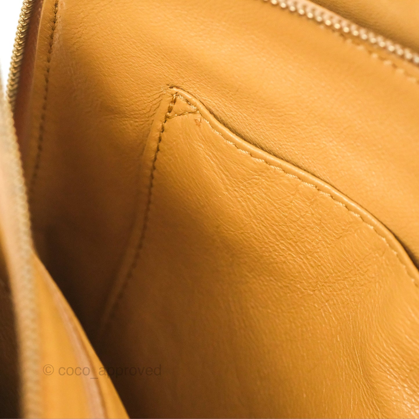 Chanel Vintage Small Top Handle Tote Quilted Beige Lambskin