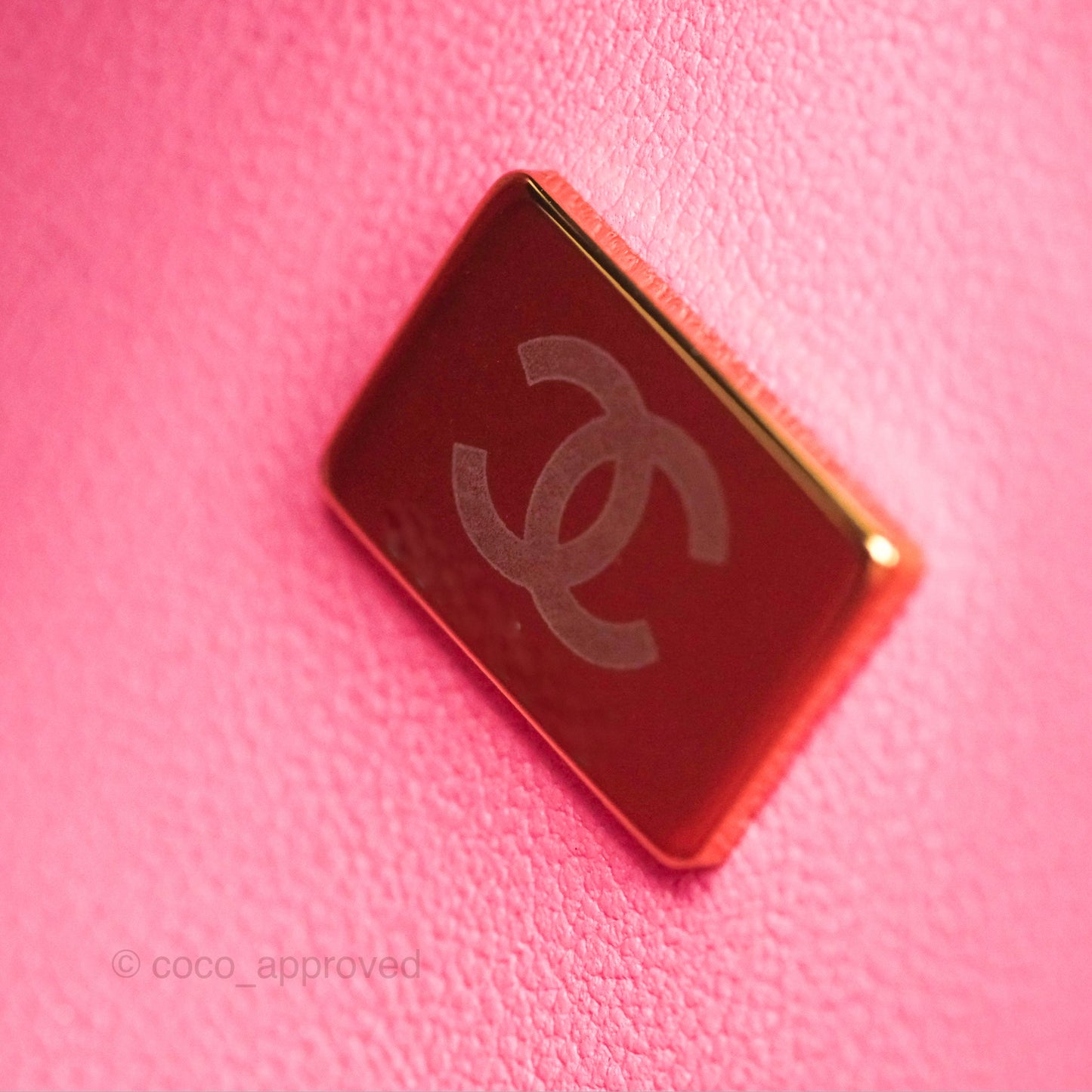 Chanel Small Classic Quilted Flap Pink Lambskin Gold Hardware