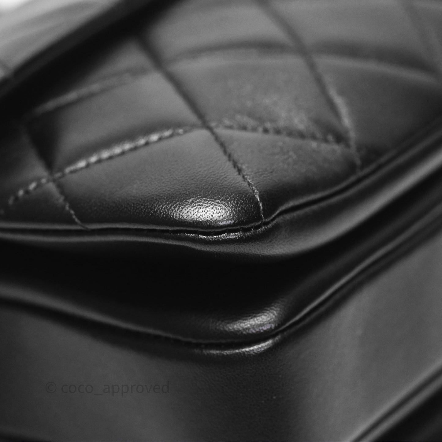 Chanel Trendy CC Small Black Lambskin Rose Gold Hardware