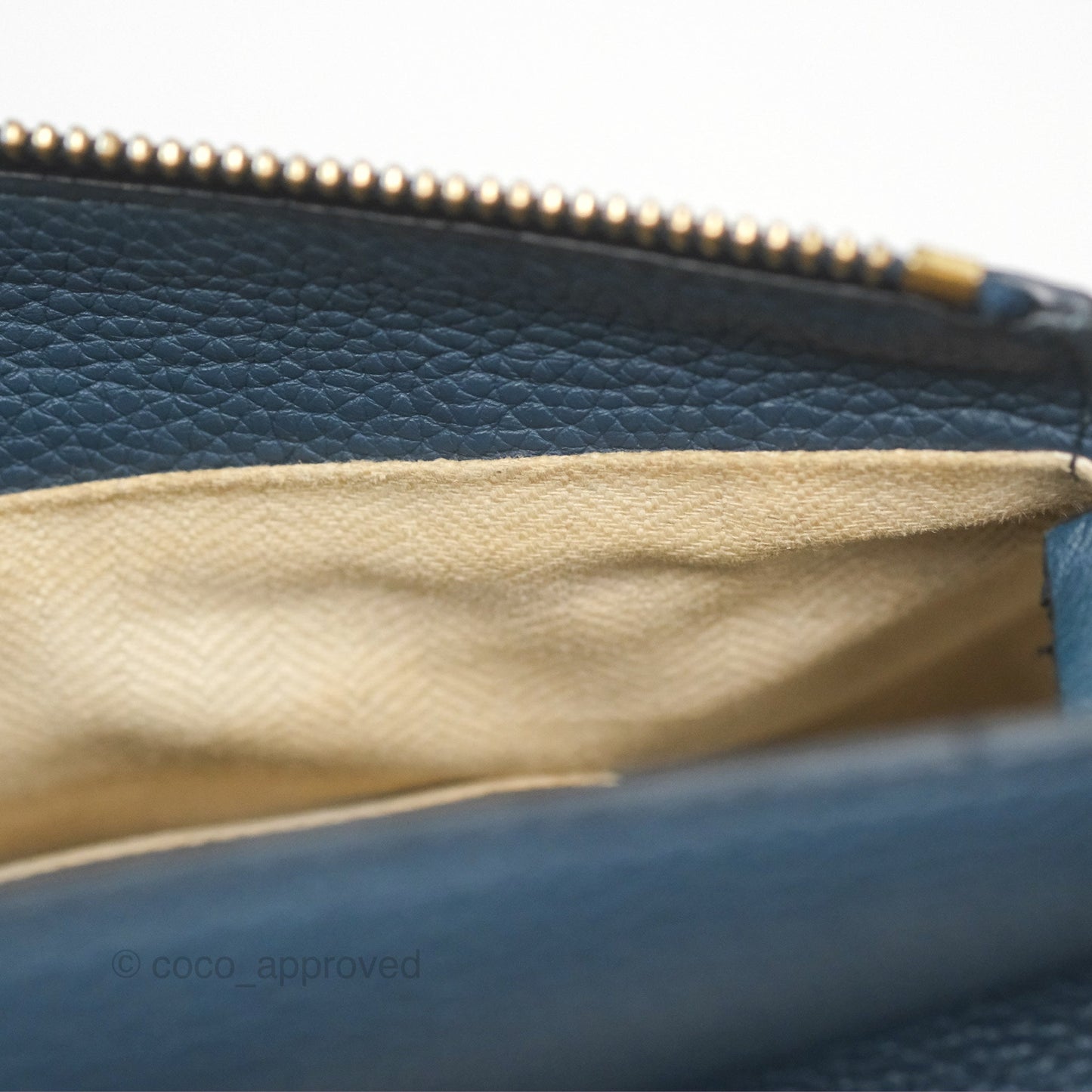 Loewe Small Puzzle Bag Navy Grained Calfskin