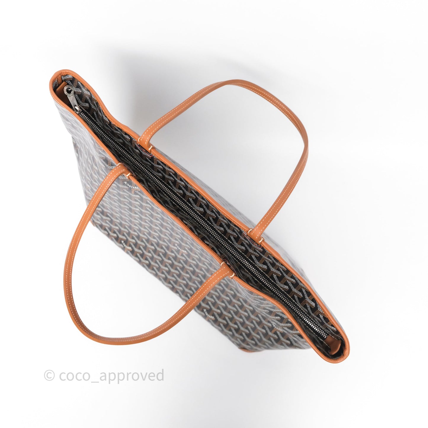 Goyard Artois Tote MM Goyardine Canvas⁣⁣⁣⁣⁣⁣⁣⁣⁣⁣⁣⁣⁣⁣⁣⁣⁣⁣⁣⁣ Tan/Black