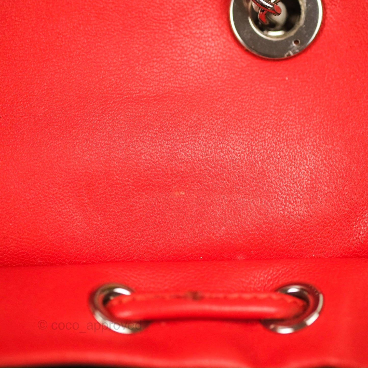 Chanel Quilted Small Cuba Urban Spirit Backpack Orange Lambskin