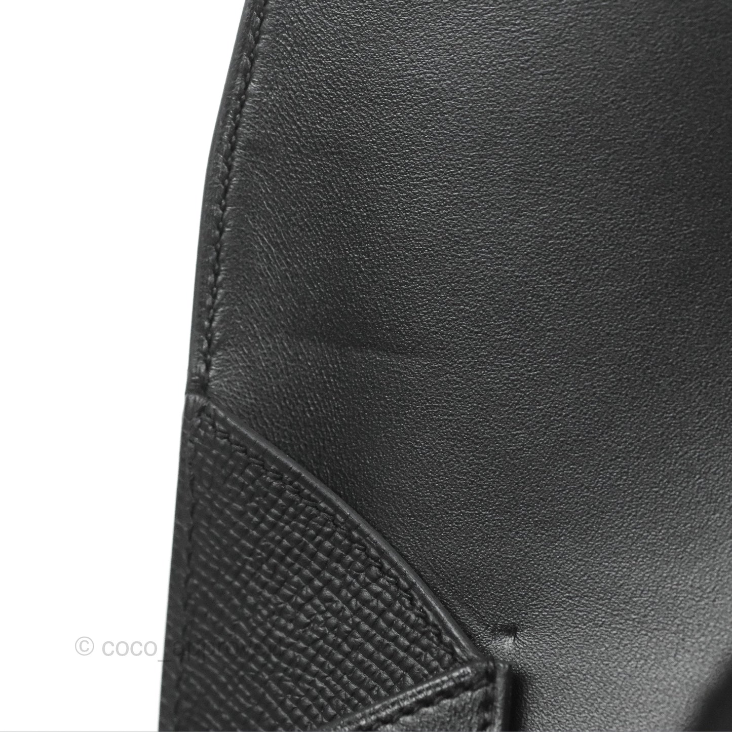 Hermès Della Cavalleria Mini Bag Black Epsom Palladium Hardware