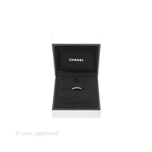 Chanel Coco Crush Ring 18K Beige Gold Size 51