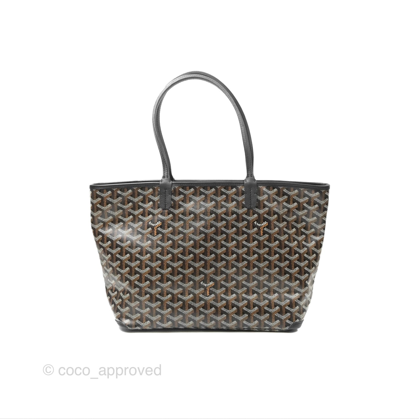 Goyard Artois Goyardine Canvas PM⁣⁣⁣⁣⁣⁣⁣⁣⁣⁣⁣⁣⁣⁣⁣⁣⁣⁣⁣⁣ Black