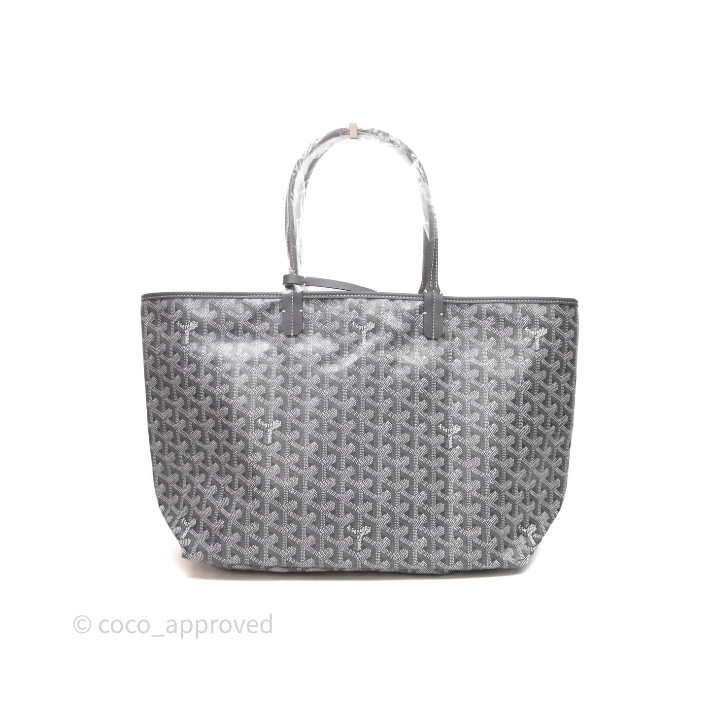Goyard St Louis Tote PM Grey