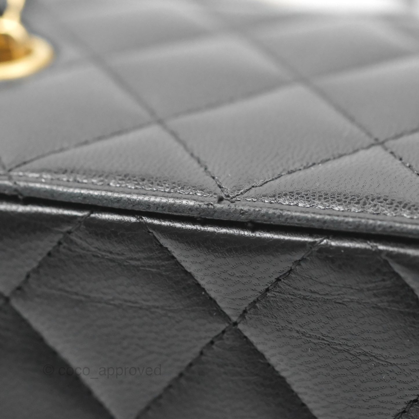 Chanel Vanity With Chain Black Goatskin Mixed Hardware