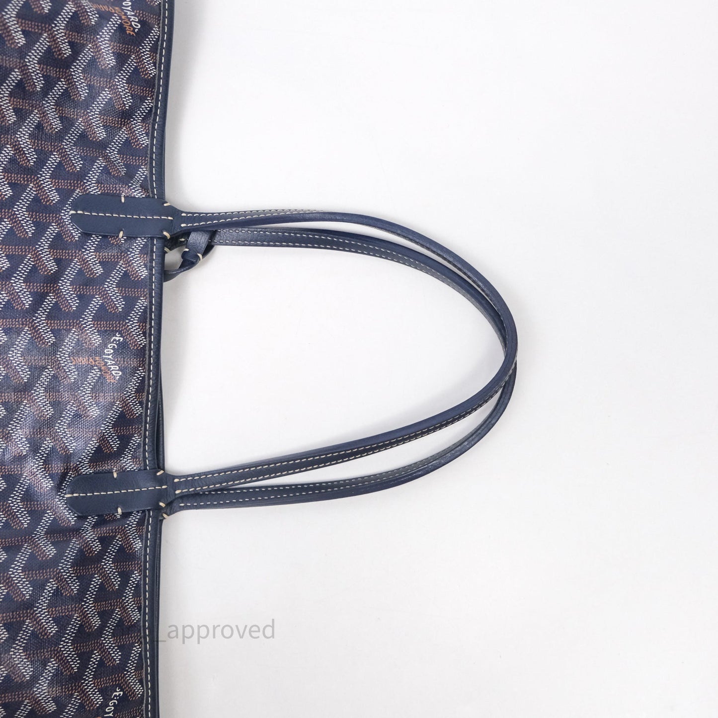 Goyard St Louis Tote PM Navy