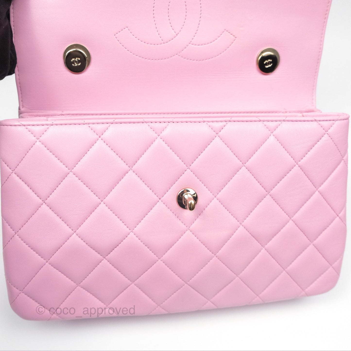 Chanel Medium Trendy CC Pink Lambskin Gold Hardware