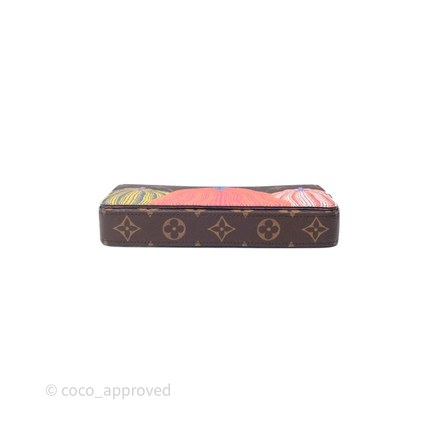 Louis Vuitton X Yayoi Kusama Pochette Felicie in Monogram Pumpkins