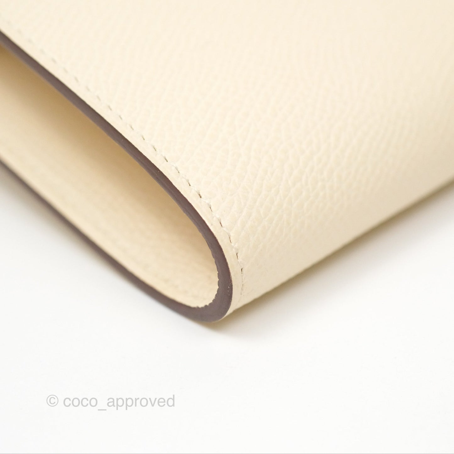 Hermès Kelly To Go Wallet Epsom Nata I2/ Jaune Poussin Gold Hardware