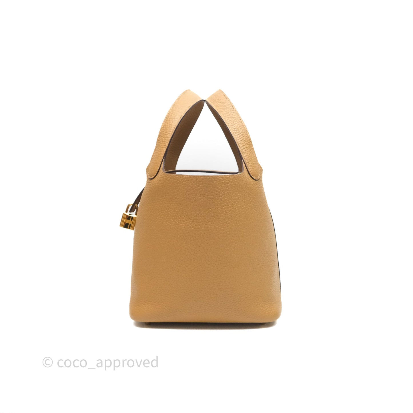 Hermès Picotin Lock 18 Biscuit 48 Clemence Gold Hardware