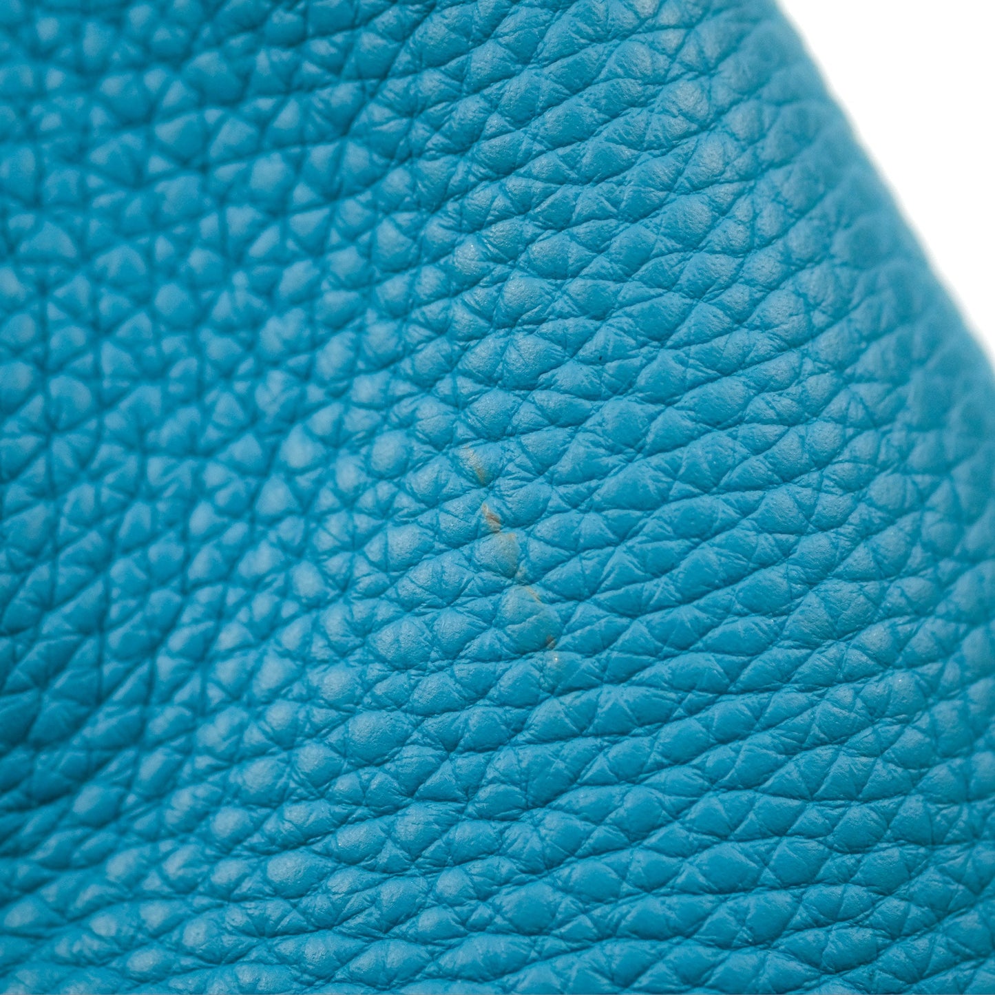 Hermès Lindy 34 Blue Paon Clemence Palladium Hardware