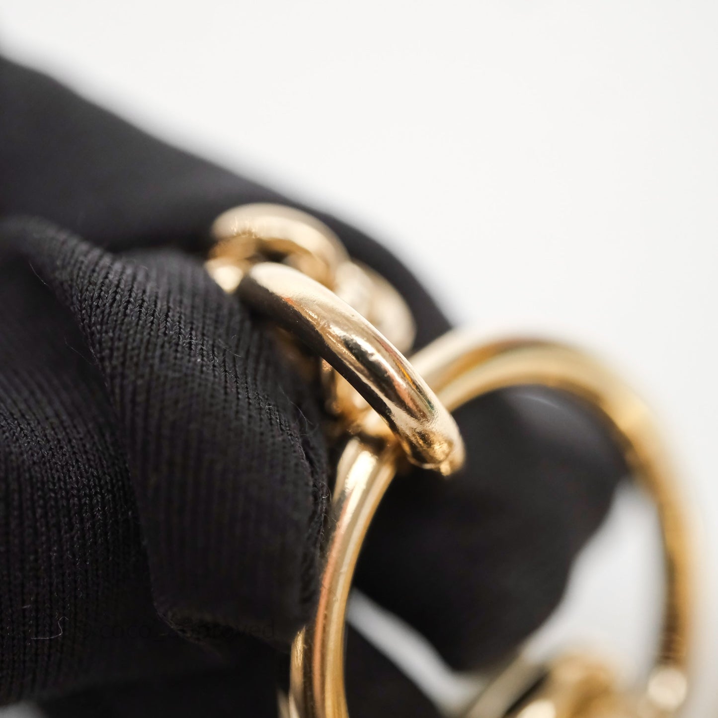 Chanel Metal CC Heart Locket Long Necklace Gold Tone 22C
