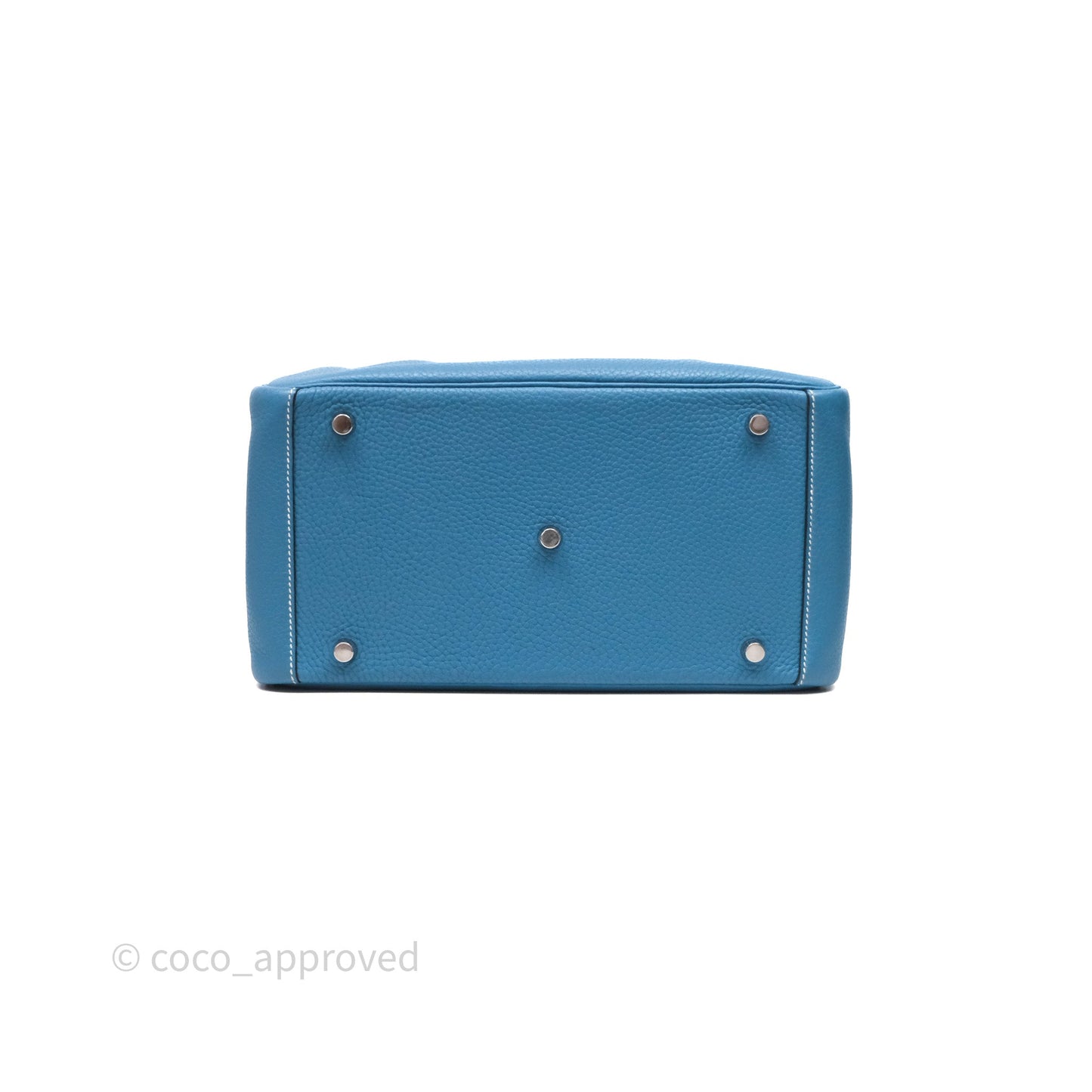 Hermès Lindy 30 Bleu Jean 75 Clemence Palladium Hardware