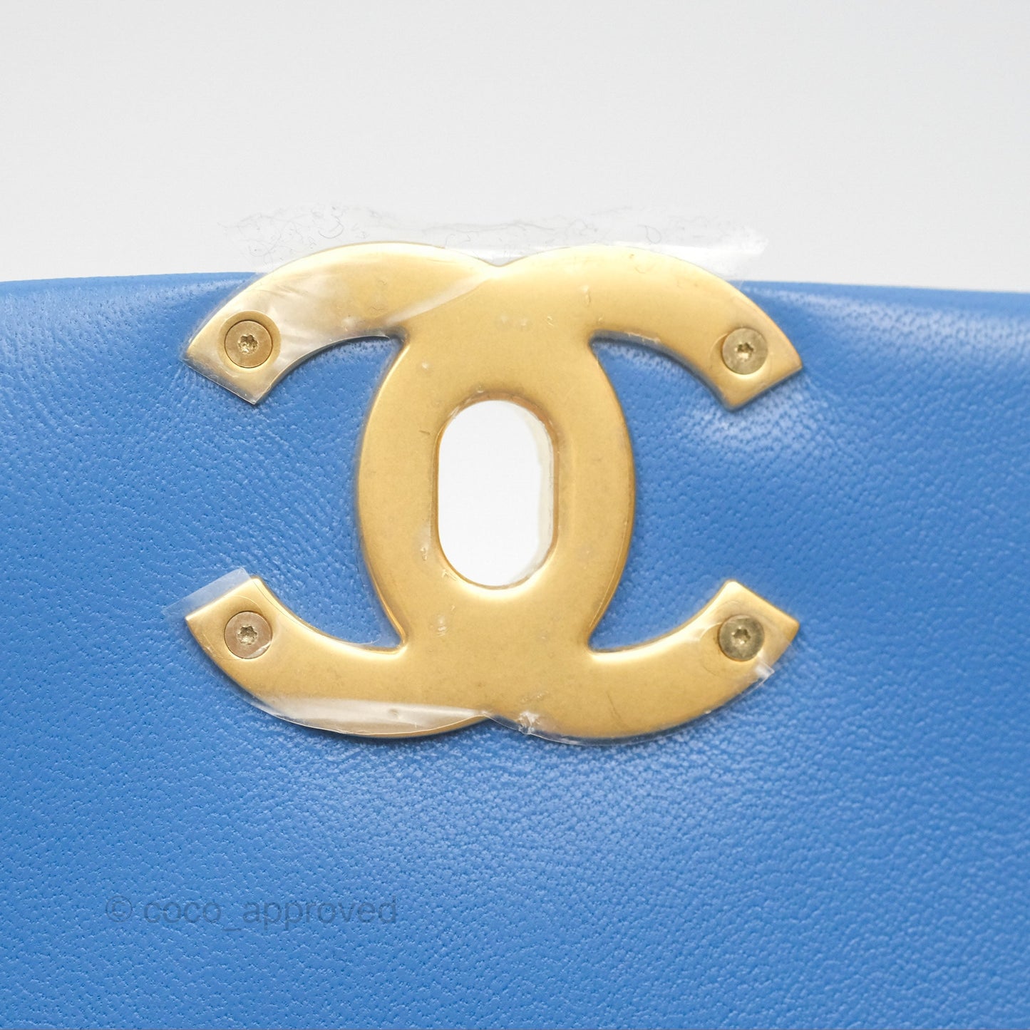 Chanel 19 Small Blue Mixed Hardware