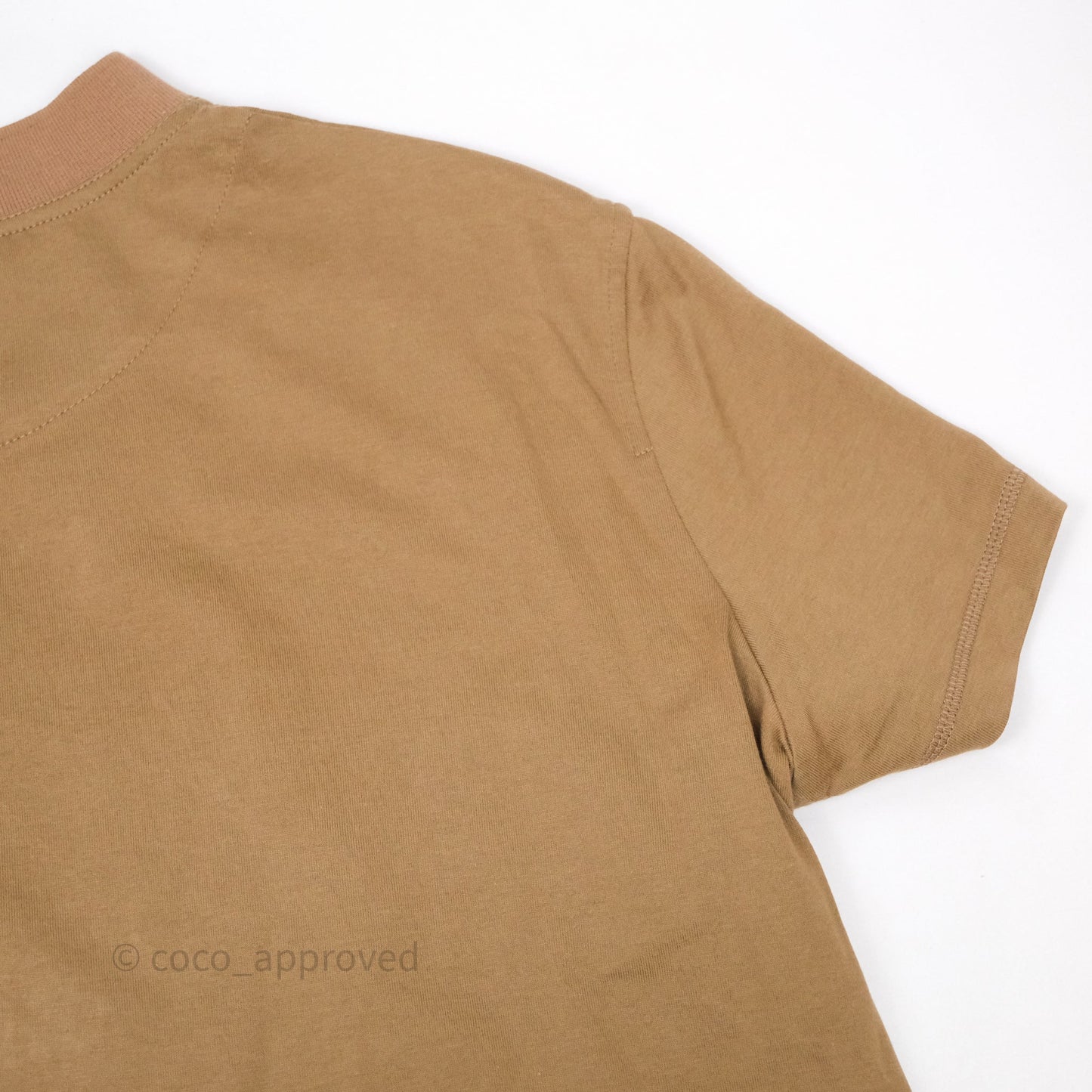 Hermès La Promenade du Matin T-shirt Khaki Size 36