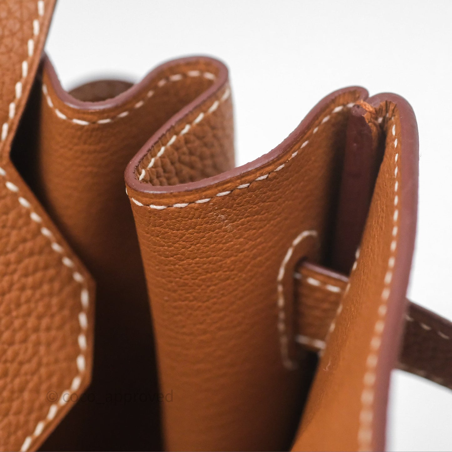 Hermès Birkin 30 Retourne Gold 37 Togo Gold Hardware