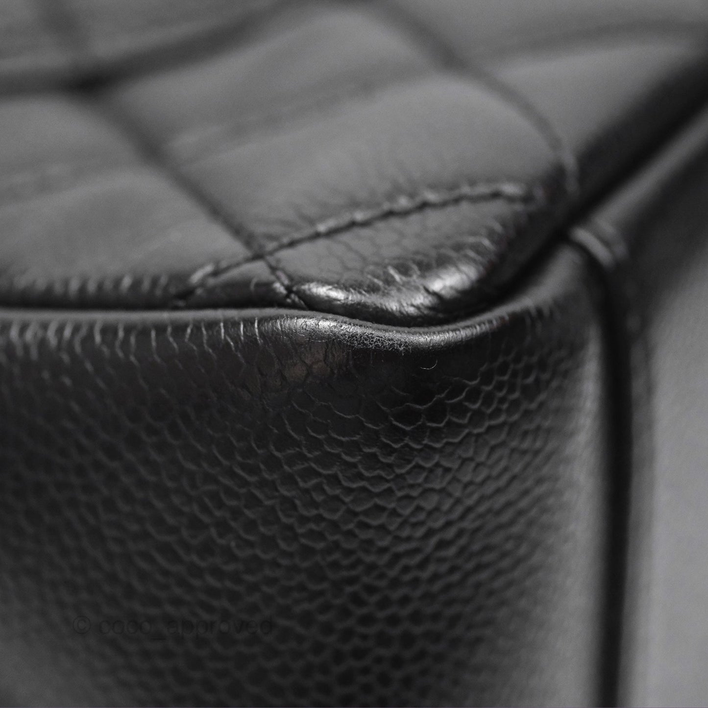 Chanel GST Black Caviar Gold Hardware