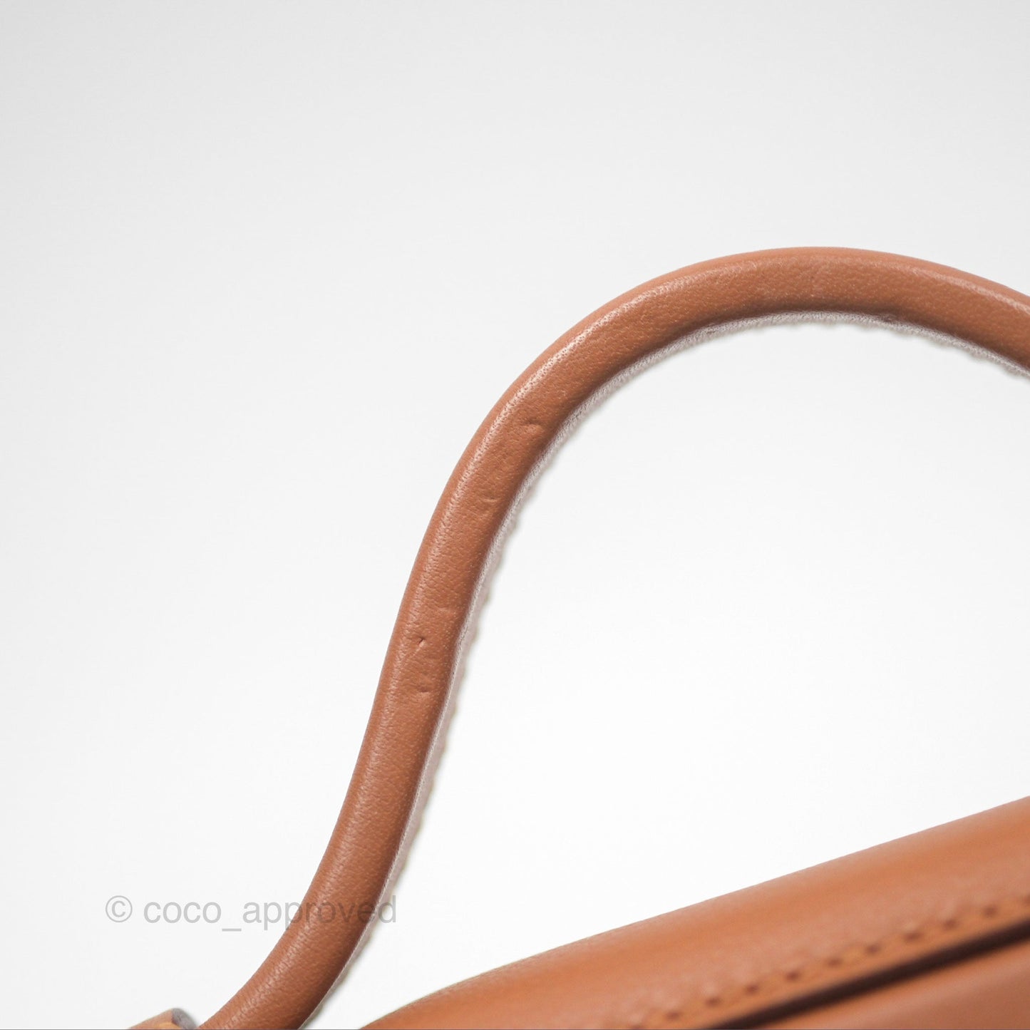 Hermès 24/24 21 Mini Gold 37 Evercolor/ Swift Palladium Hardware