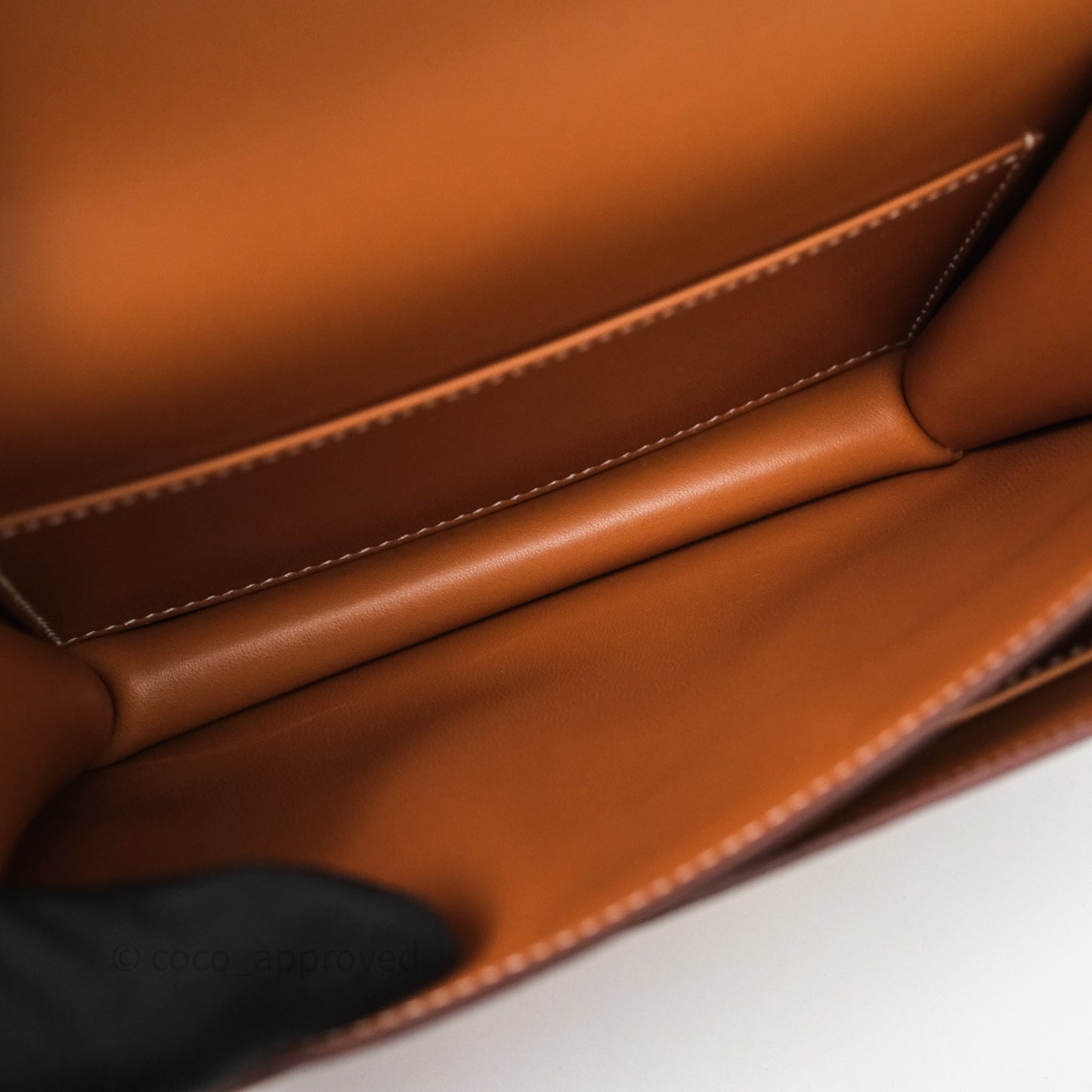 Hermès Constance Mini Smooth Barenia Leather Gold Hardware