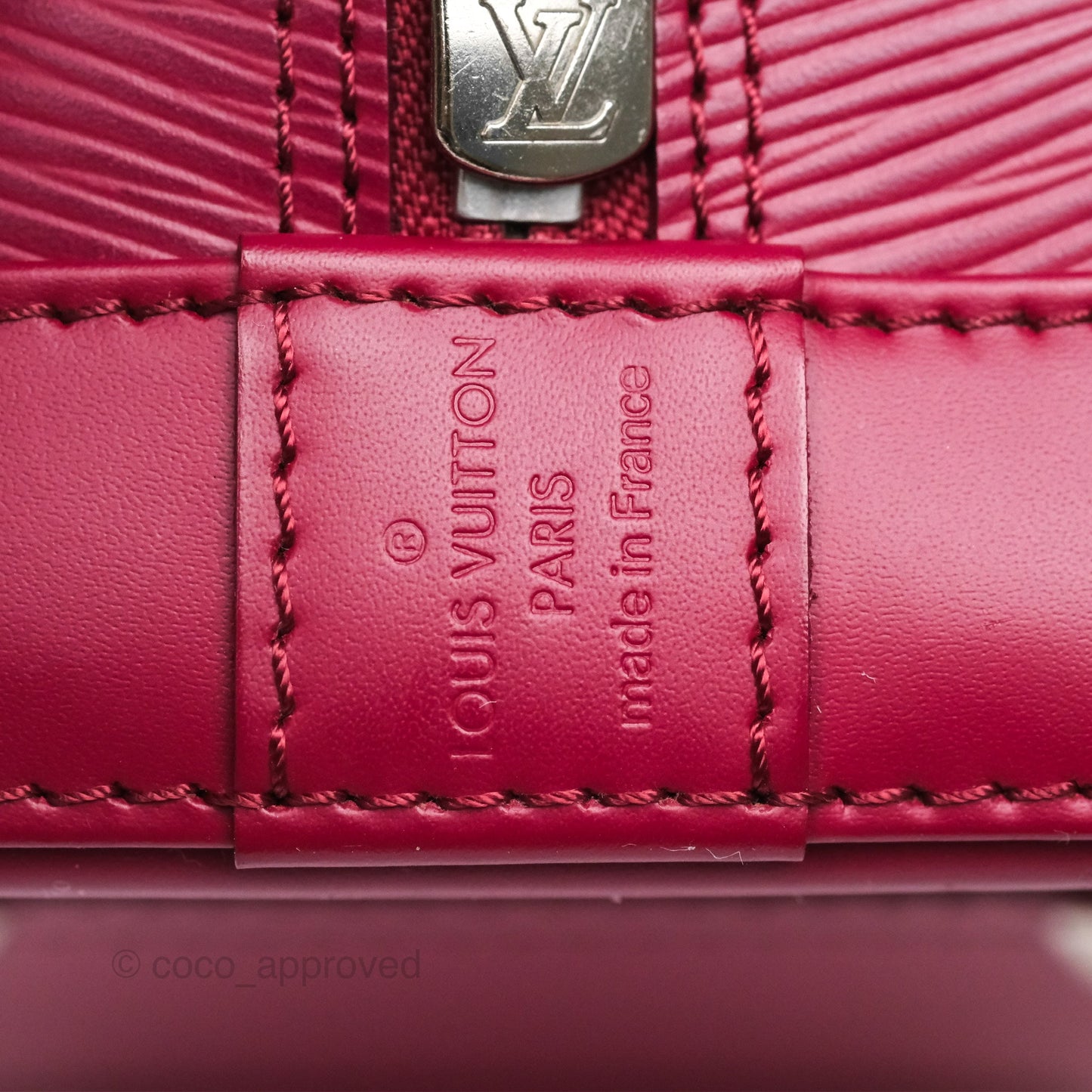 Louis Vuitton Alma PM Fuchsia Epi