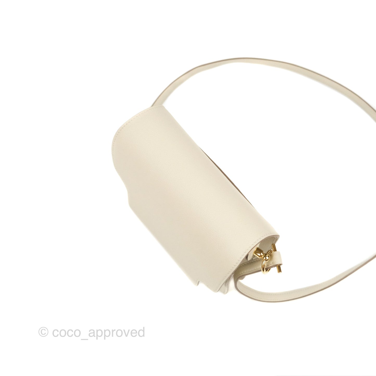 Hermès Roulis Mini 18 Beton Evercolor Permabrass Hardware