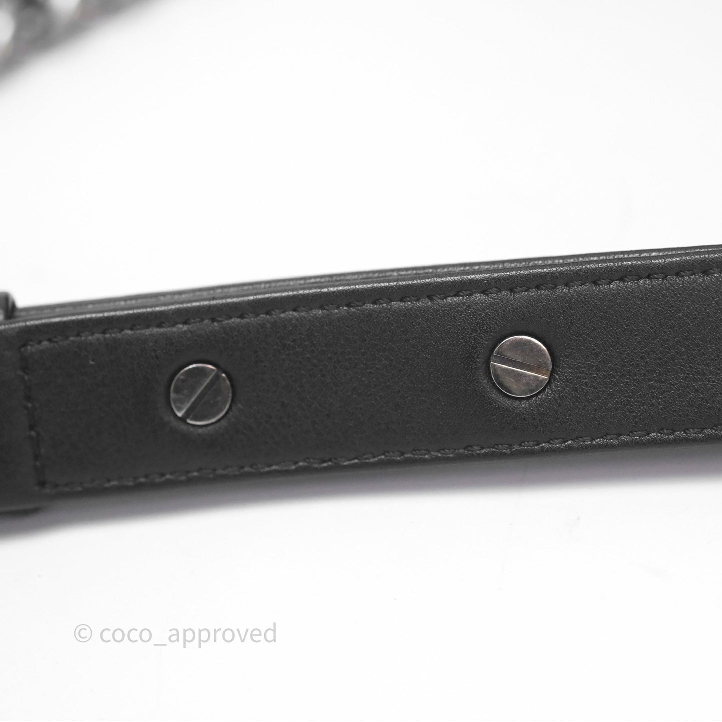 Chanel Small Boy Black Lambskin Ruthenium Hardware
