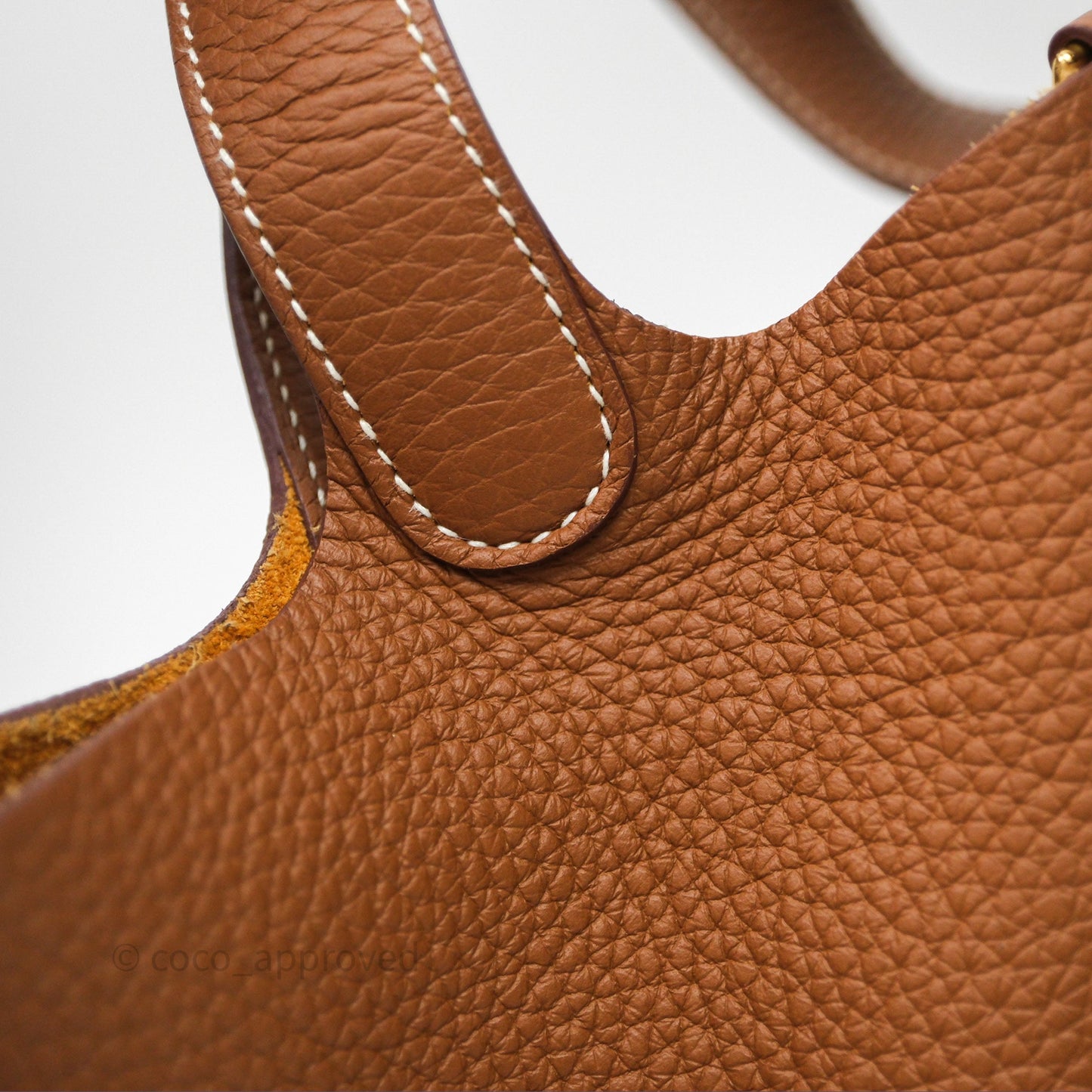 Hermès Picotin 18 Gold Clemence Gold Hardware