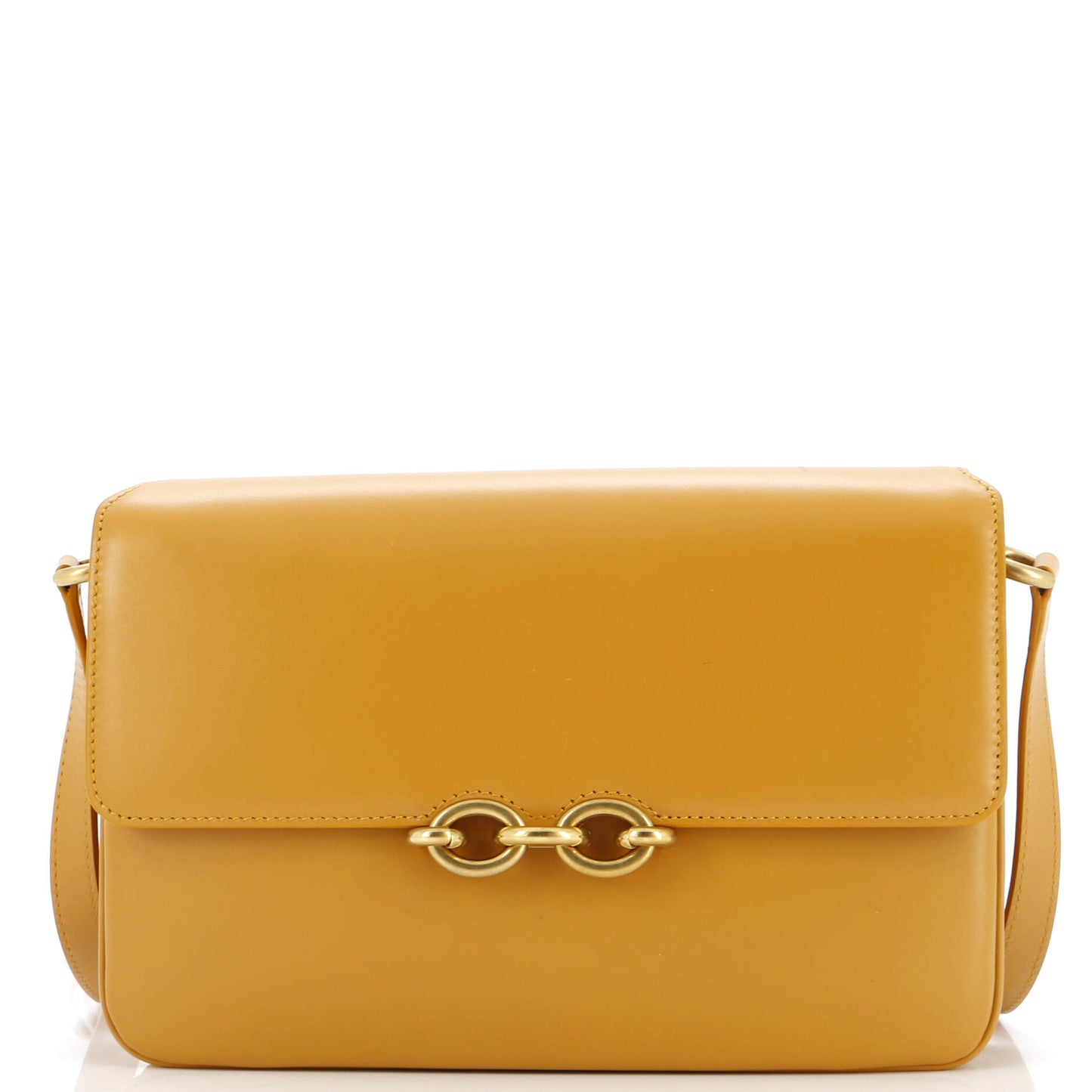 Luxury Saint Laurent Le Maillon Shoulder Bag Leather Medium