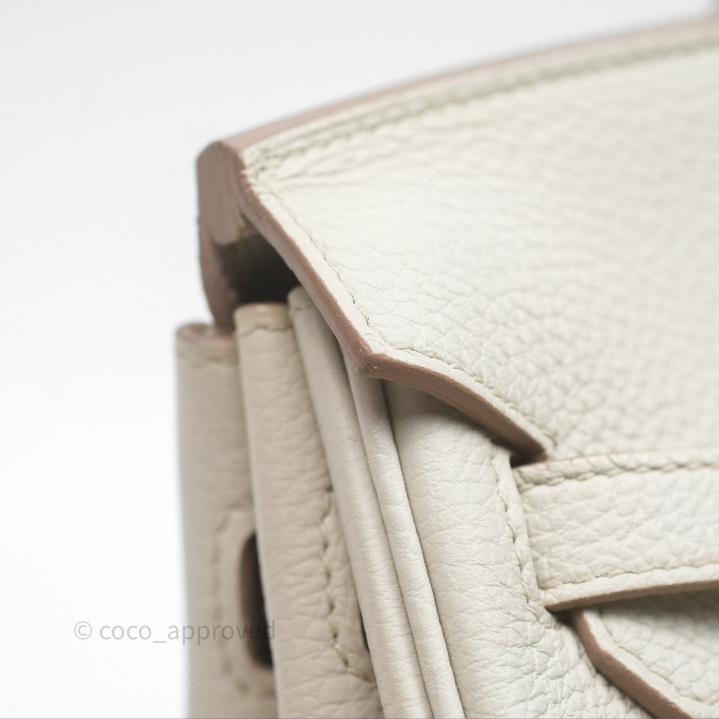 Hermès Birkin 25 Retourne Beton Togo Gold Hardware