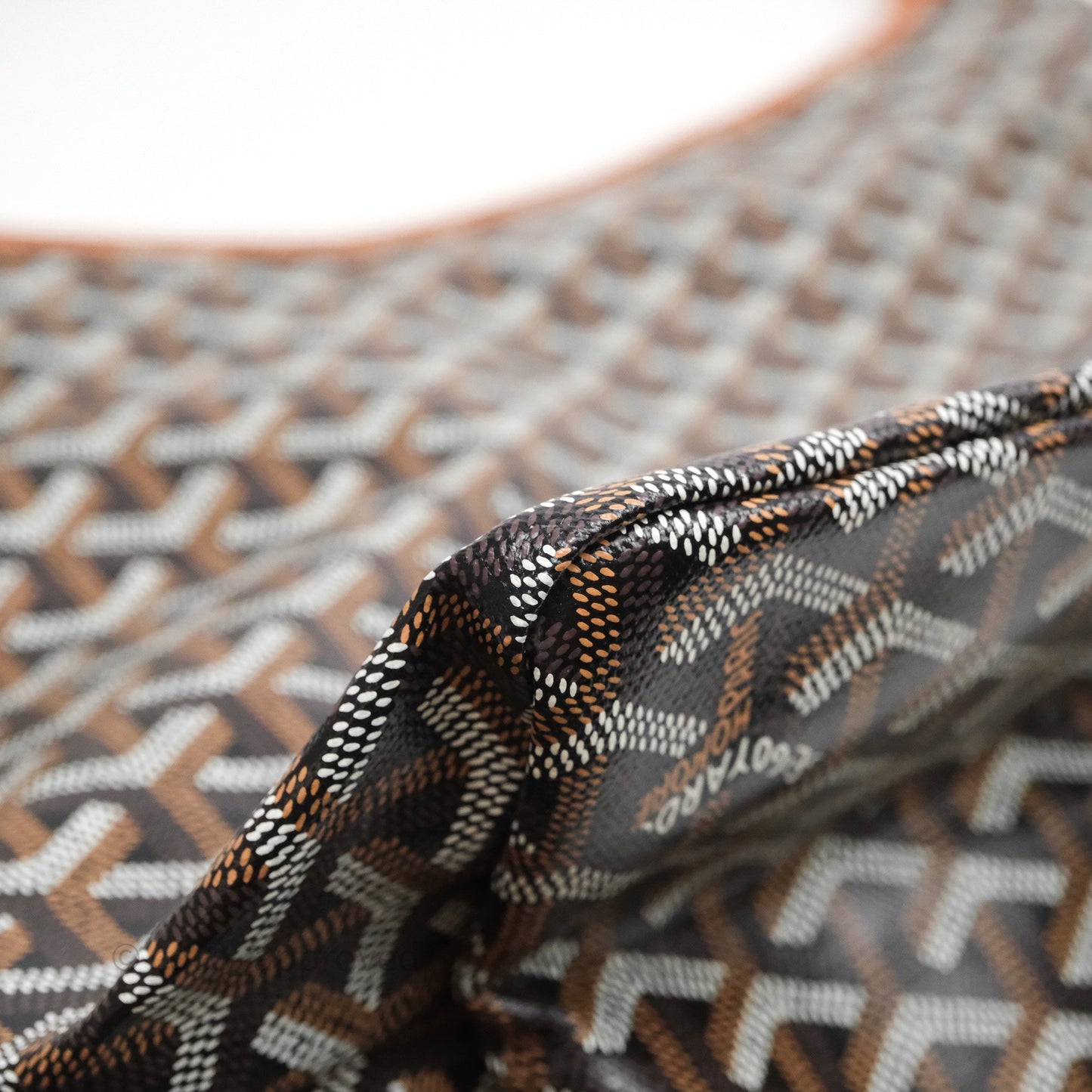 Goyard Bohème Hobo Bag Black & Tan
