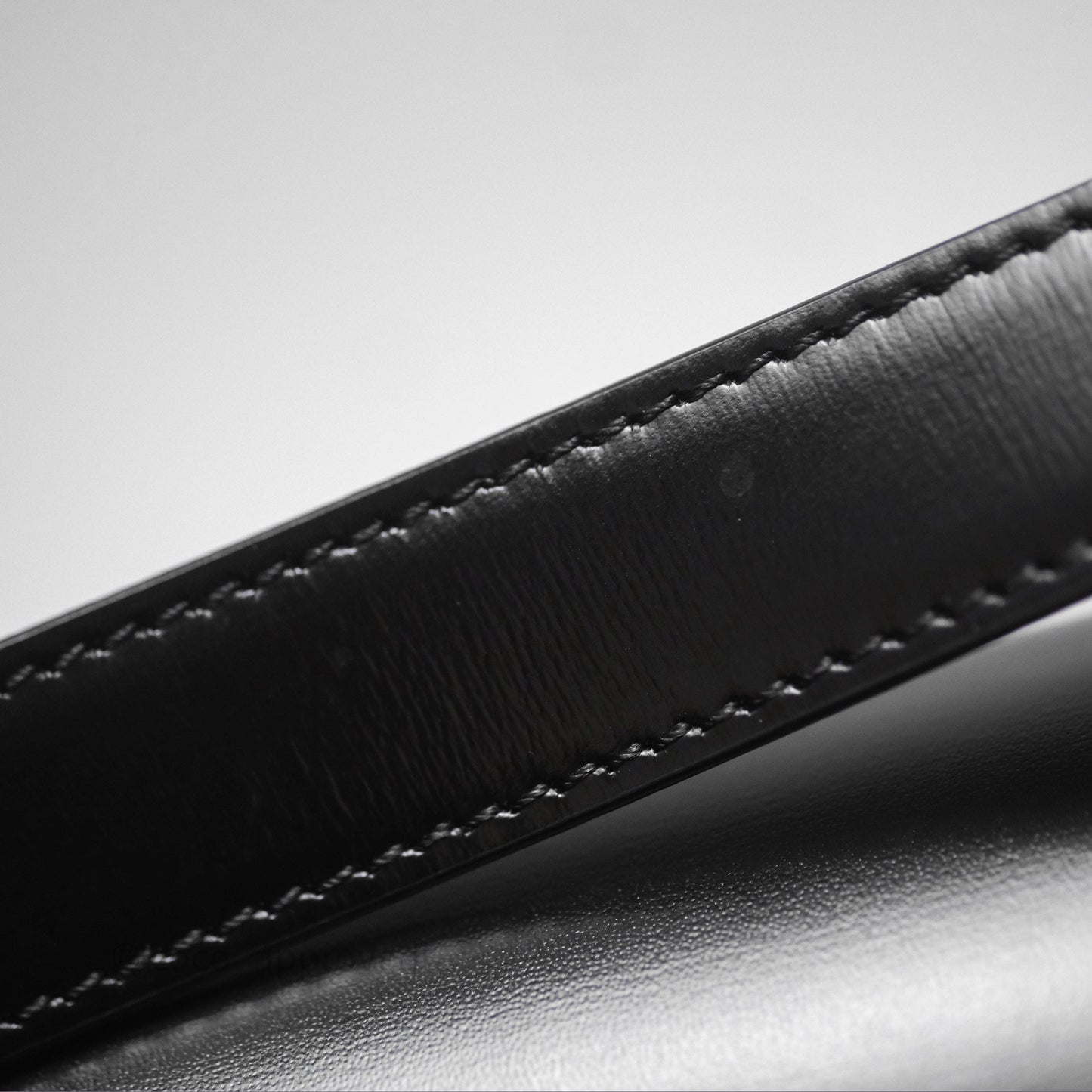 Celine Medium Triomphe Black Shiny Calfskin