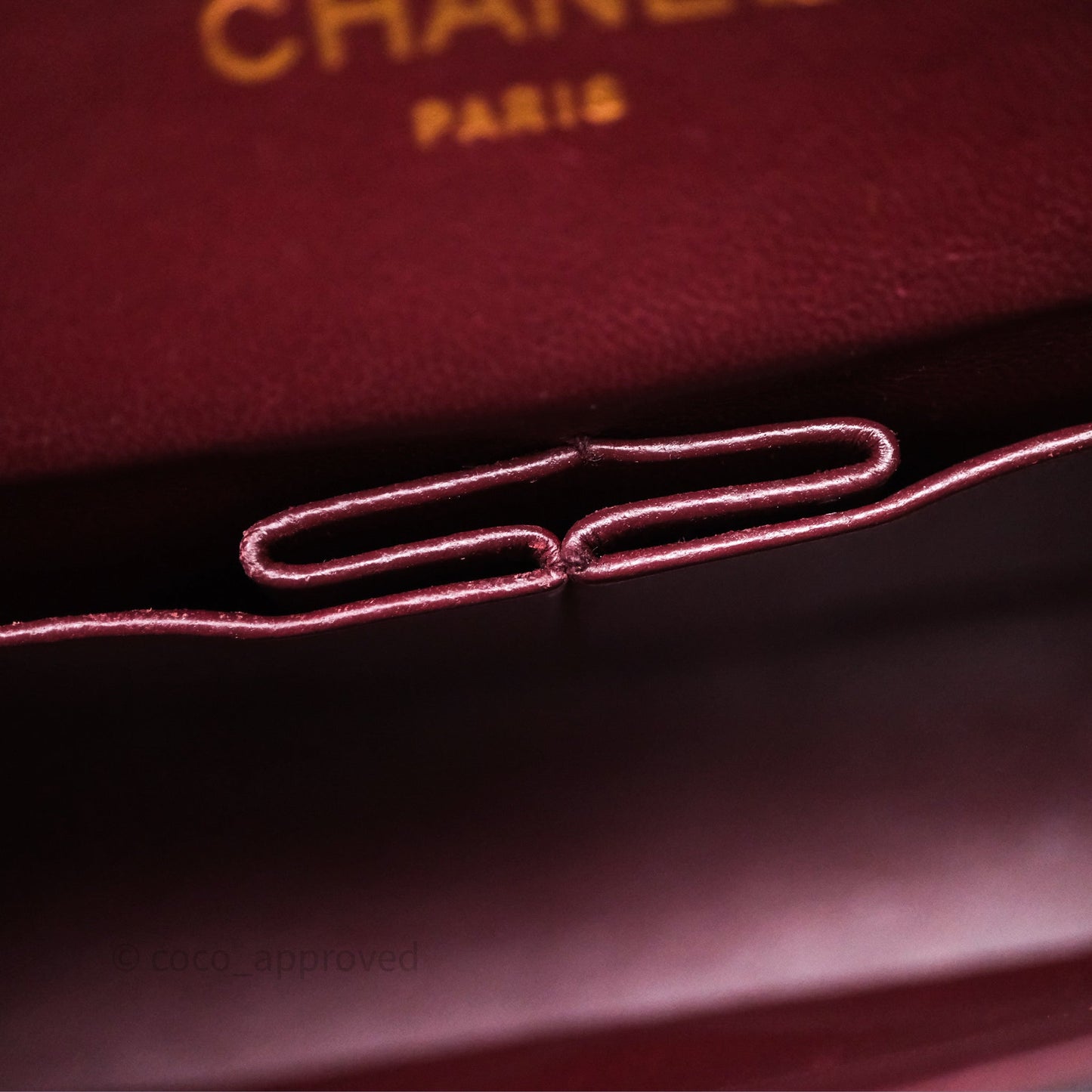 Chanel Classic Vintage Double Flap M/L Black Lambskin Gold Hardware