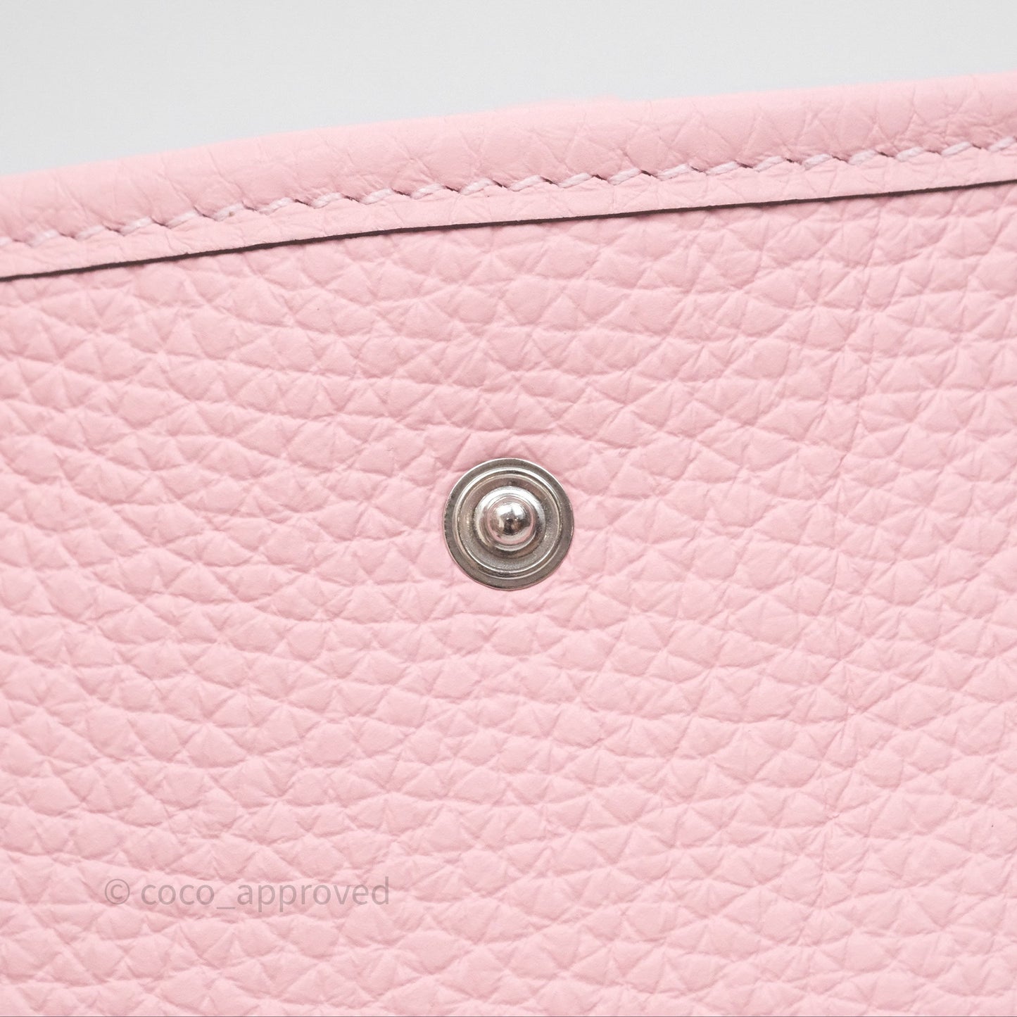 Hermès Mini Evelyne 16 Sakura/Rose Clemence Palladium Hardware