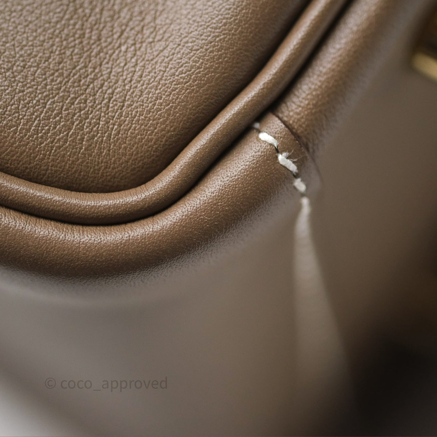 Hermès Lindy 30 Etoupe 18 Swift Gold Hardware