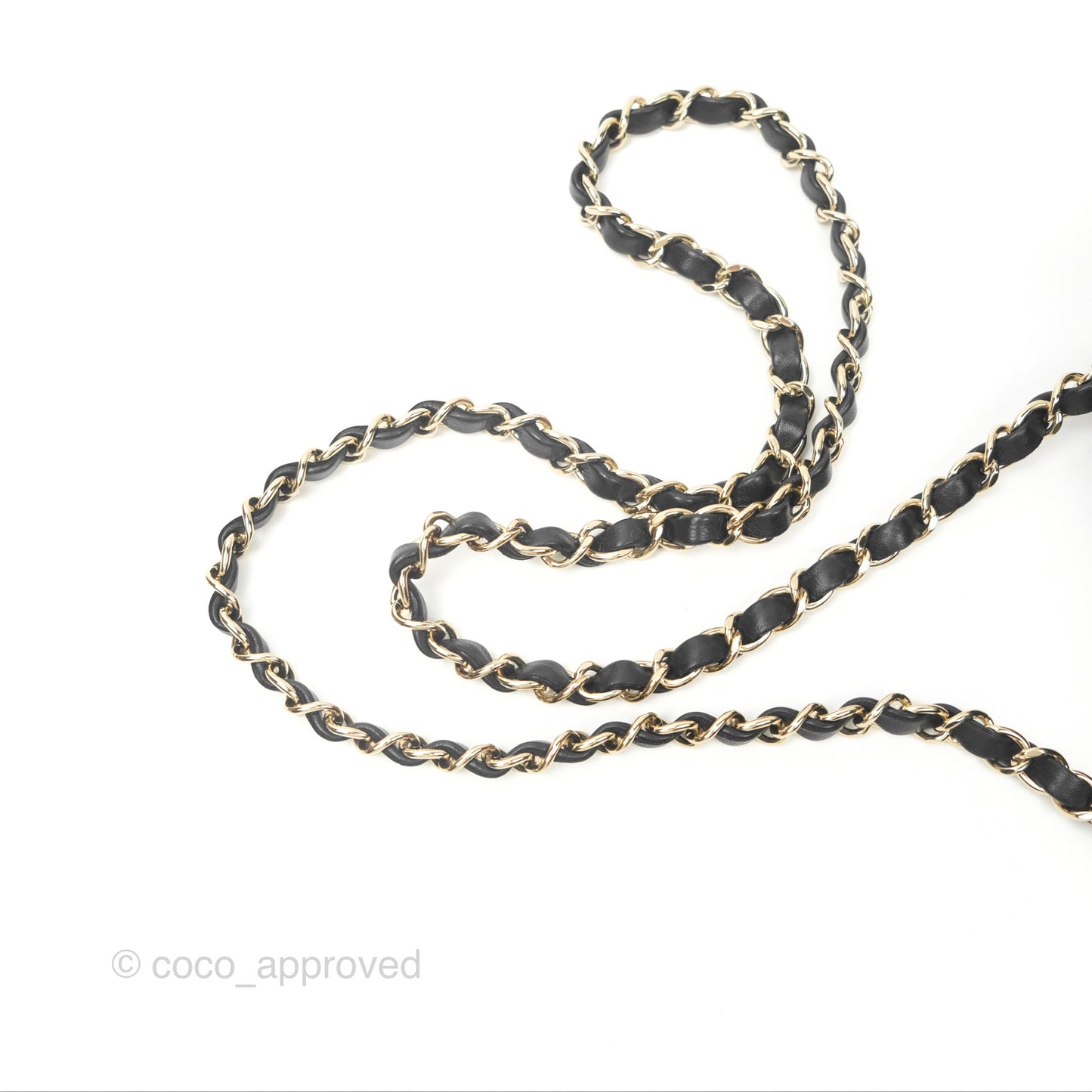 Chanel Mini Square Black Lambskin Gold Hardware