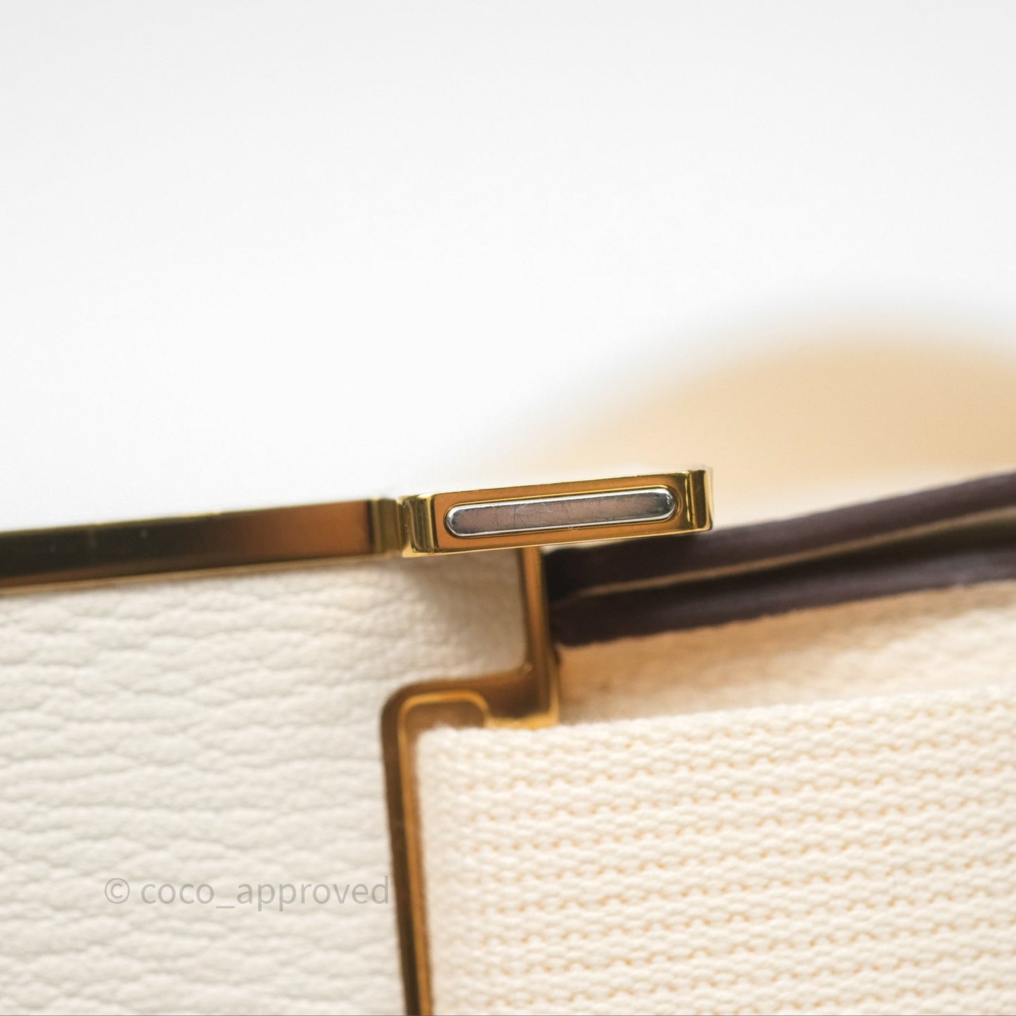 Hermès Geta Bag Nata I2 Chevre Mysore Gold Hardware