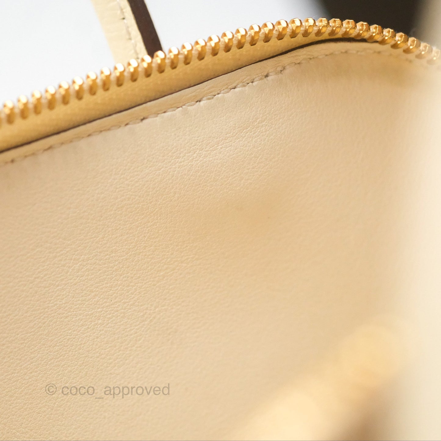 Hermès Bolide 1923 25 Nata I2 Epsom Gold Hardware