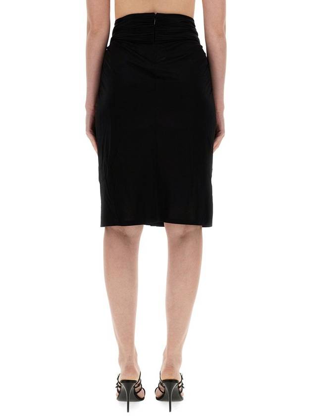 Luxury Saint Laurent Midi Skirt 776439 Y7F981000