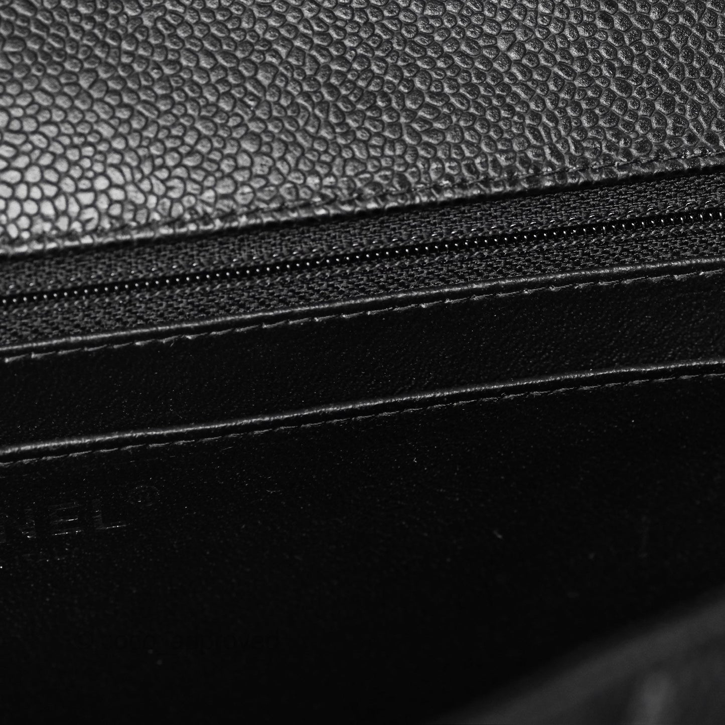Chanel Maxi Single Flap Quilted Black Caviar Silver Hardware