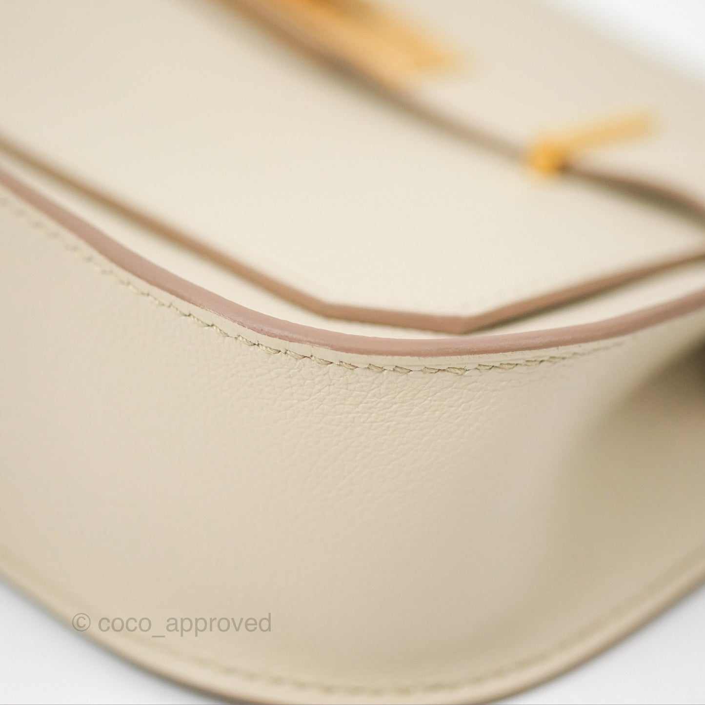 Hermès Mini Jypsiere Beton Evercolor Gold Hardware