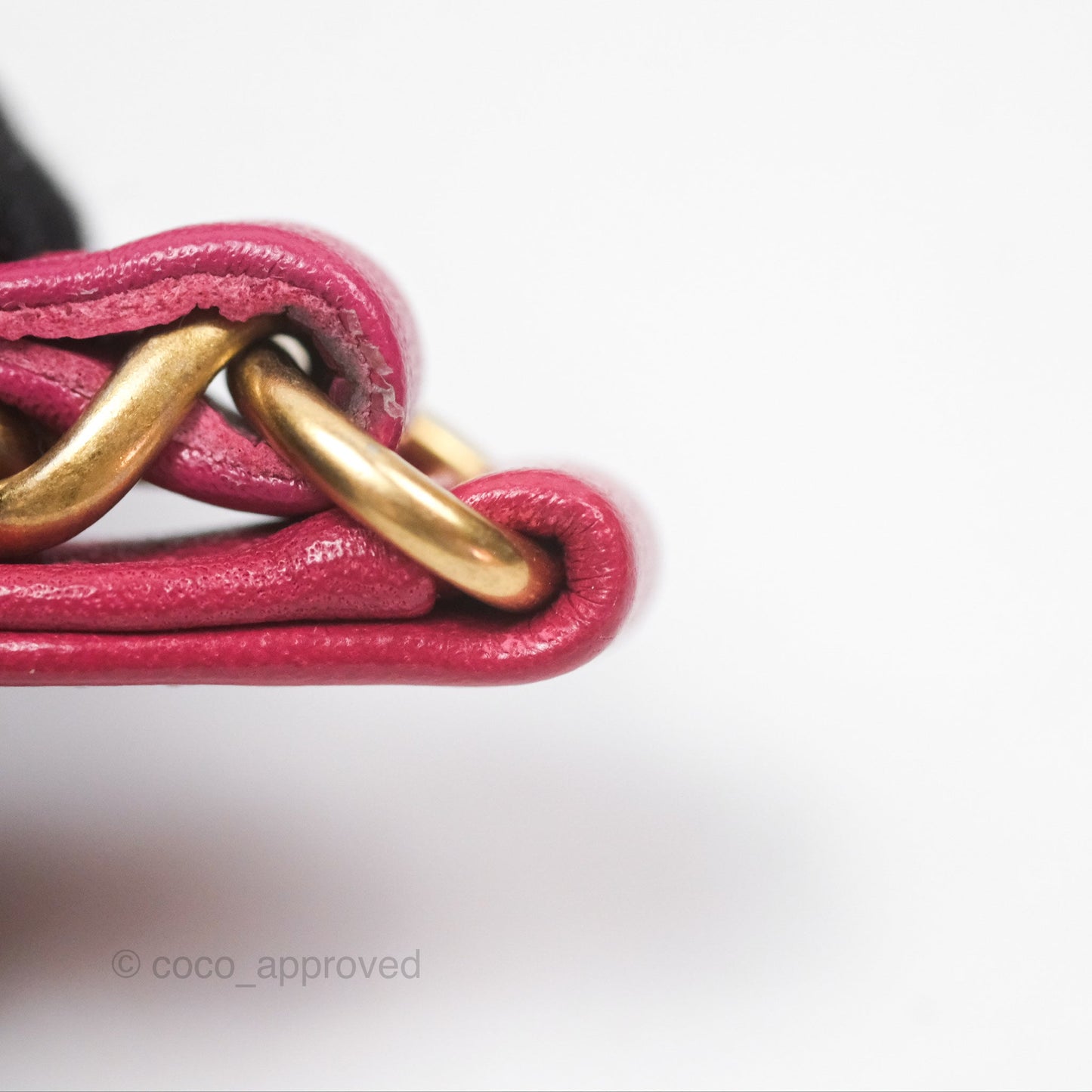 Chanel Diamond Lock CC Flap Bag Pink Lambskin Gold Hardware